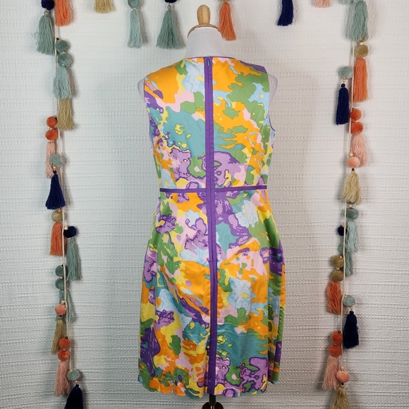 Boden Abstract Sleeveless Sheath - Picture 3 of 5